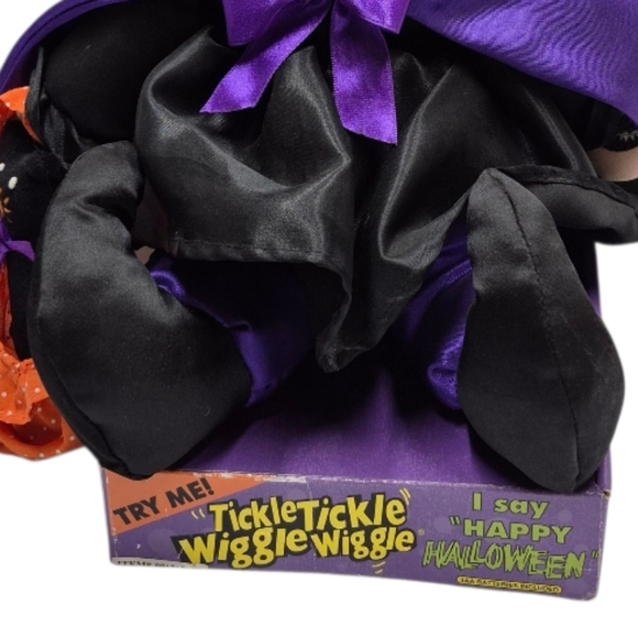 Halloween Witch Plush Doll Says Happy Halloween - Picture 9 of 9